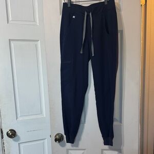 Figs Navy Blue Zamora joggers